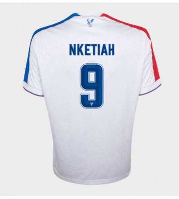 Lacne Muži Futbalové dres Crystal Palace Eddie Nketiah #9 2025-26 Krátky Rukáv - Tretina